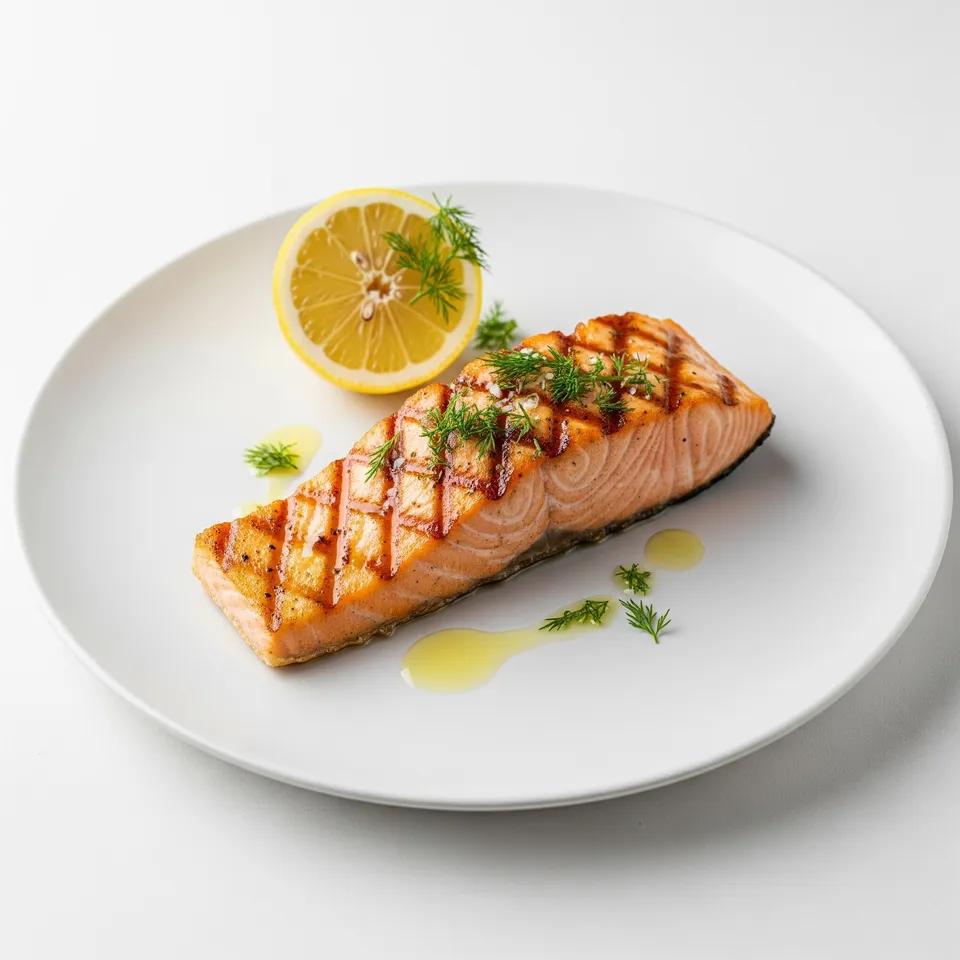 Saumon Grillé À La Plancha