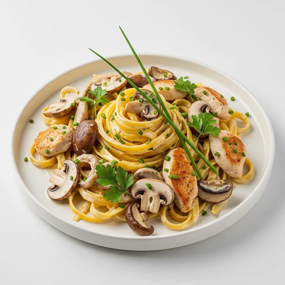 Tagliatelles À La Forestière