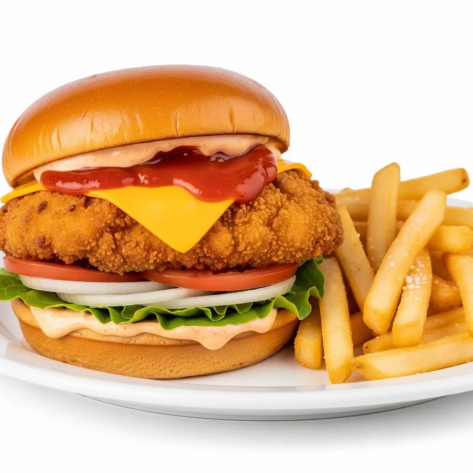 Crispy César Burger