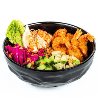 Poke bowl shrimpy