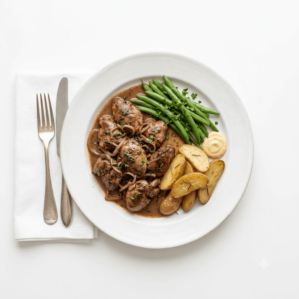 Plat Foie de Poulet