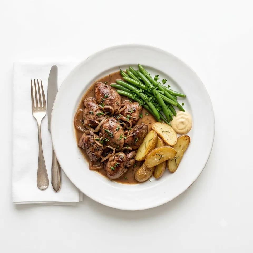 Plat Foie de Poulet