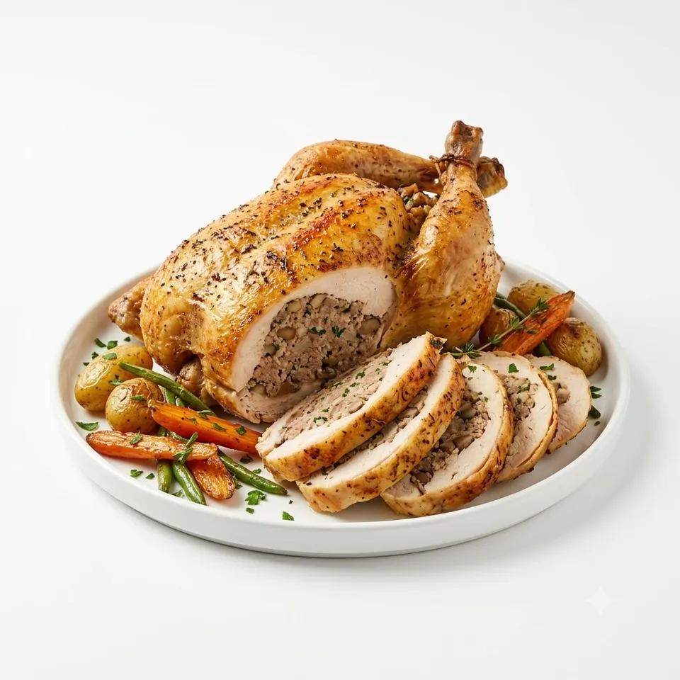 Plat Poulet Farci