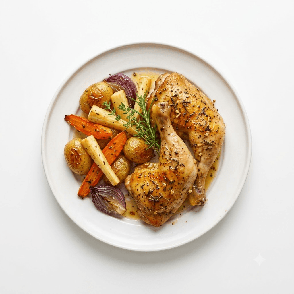 Plat Cuisses Rôti
