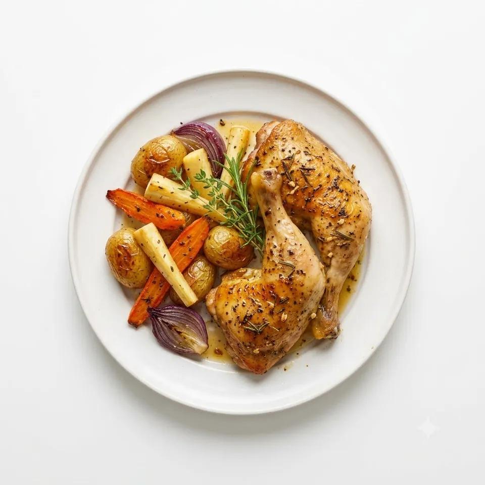 Plat Cuisses Rôti