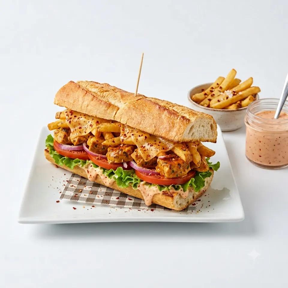 Sandwich Mariné Piquant