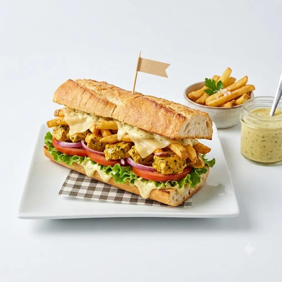 Sandwich Mariné Curry