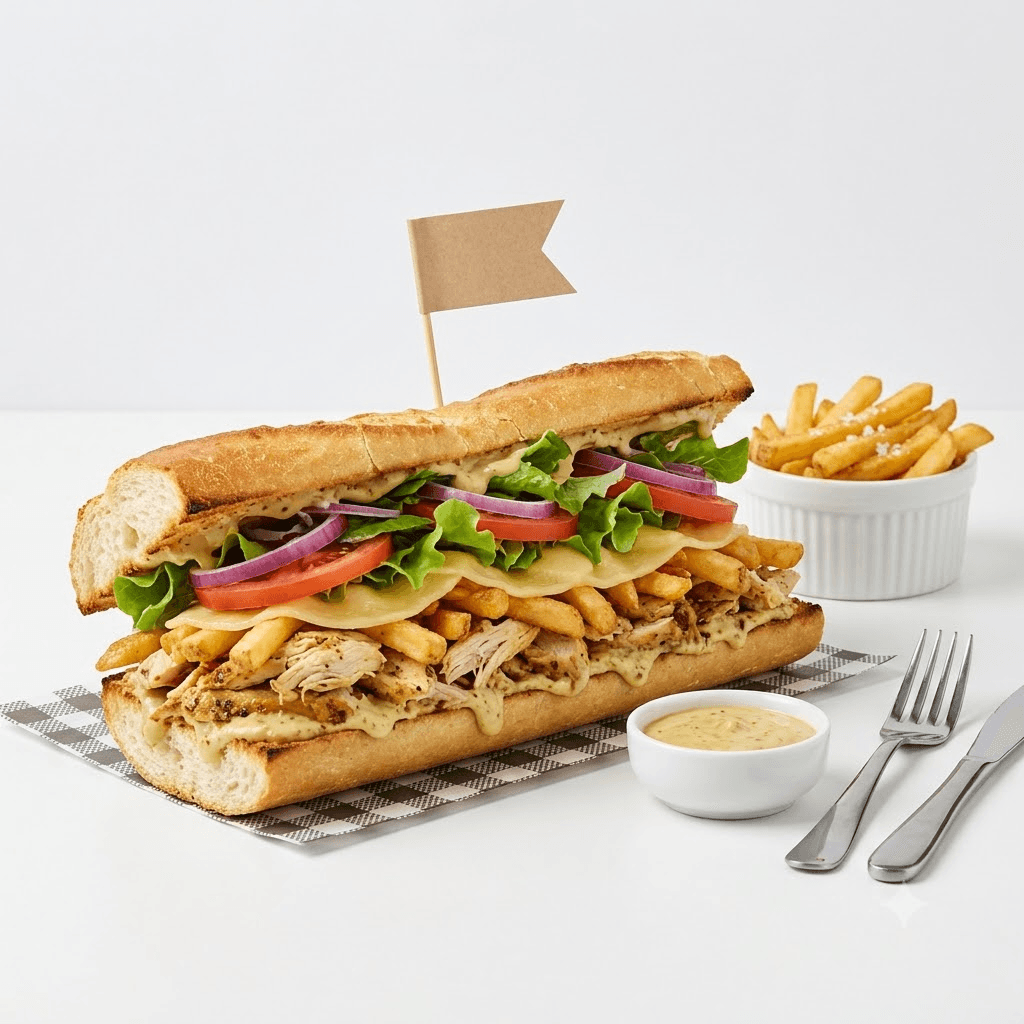Sandwich Poulet Moutarde