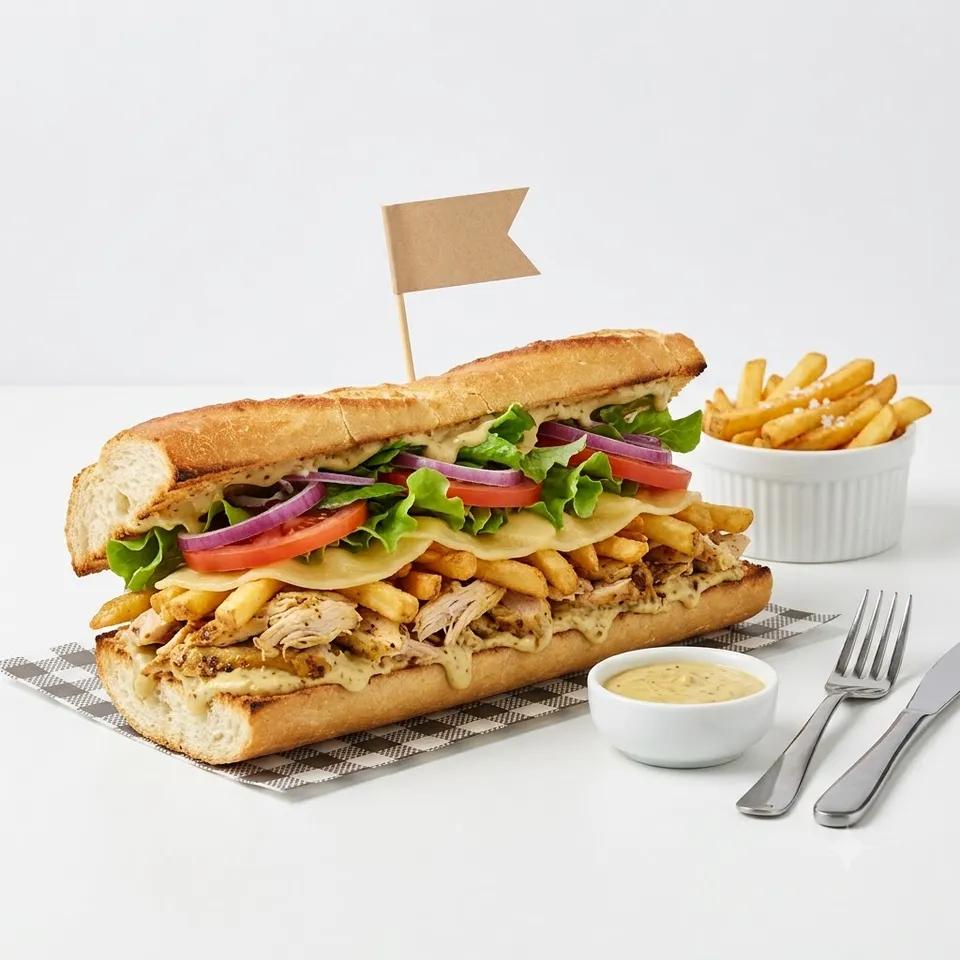 Sandwich Poulet Moutarde
