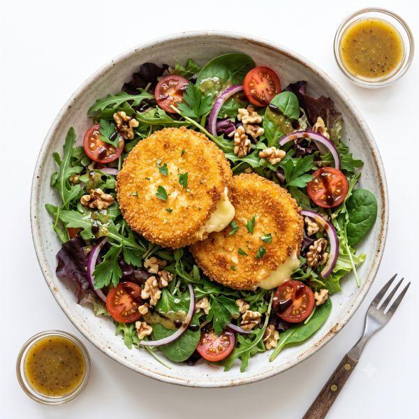 Salade Camembert Pané