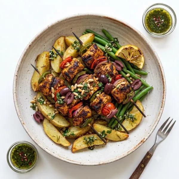 Brochette de Poulet Cajun