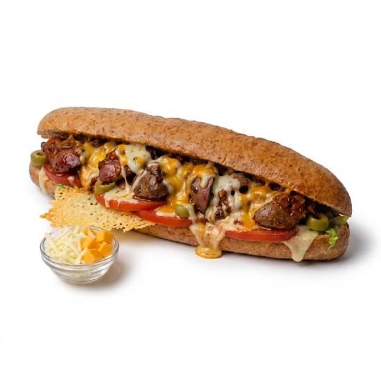 Sandwich Kebda 3 Fromages