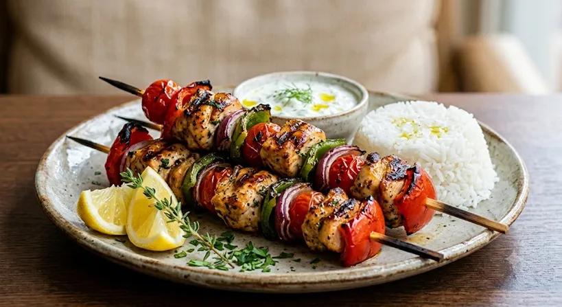 Brochettes à l'Escalope Royale
