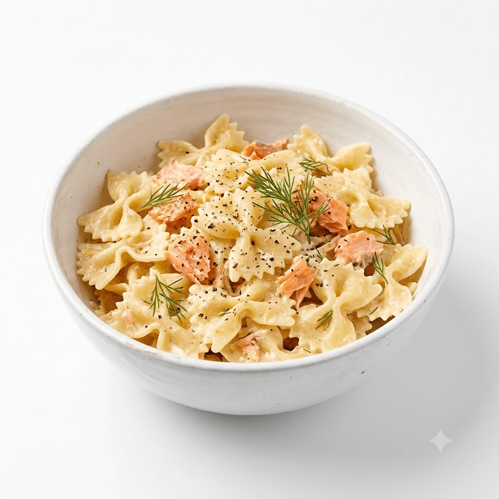 Farfalle Au Saumon Fumé