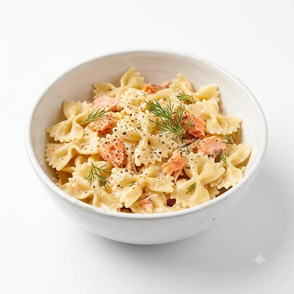 Farfalle Au Saumon Fumé