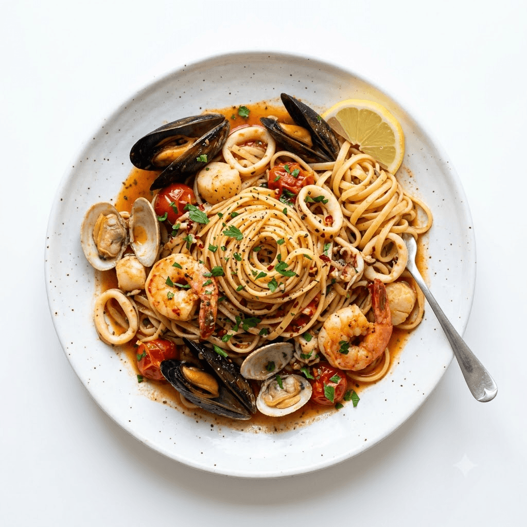 Linguine Aux Fruits De Mer