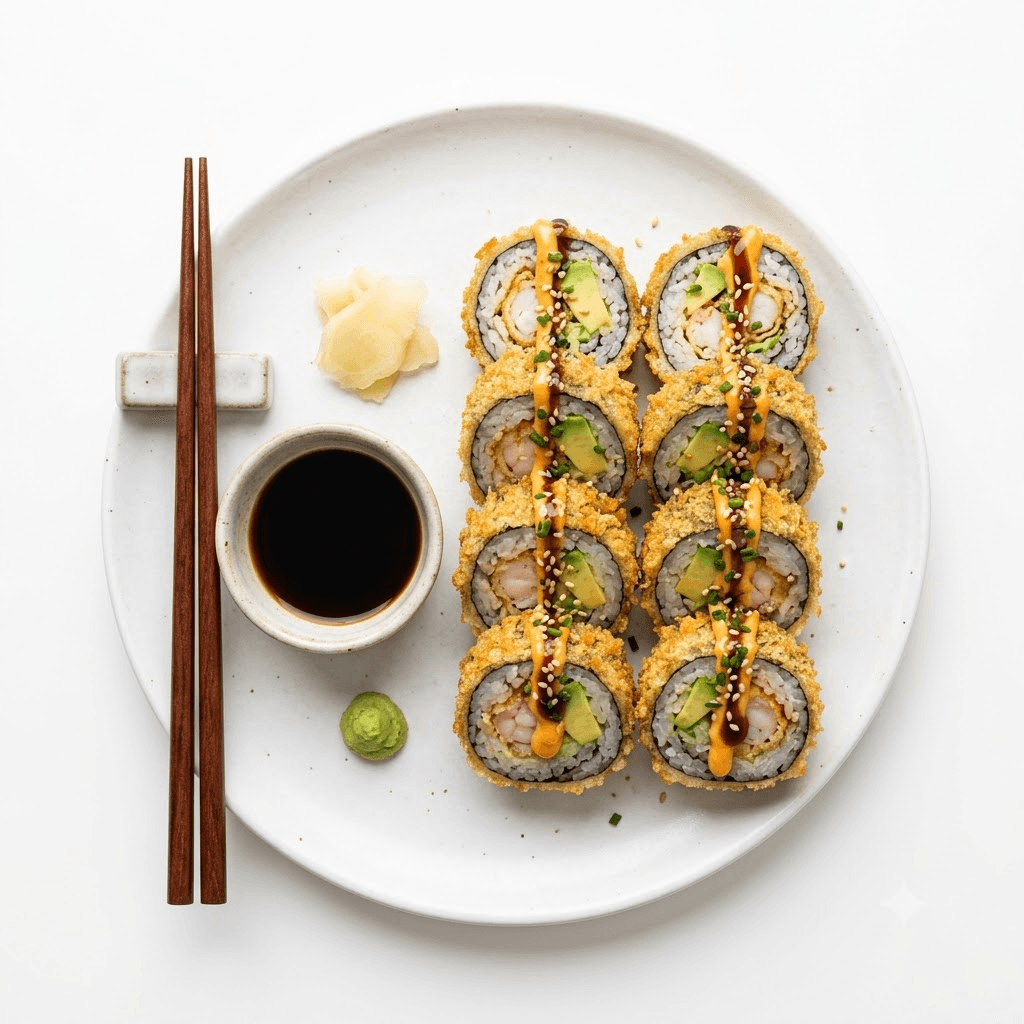 Sushis Crispy Rolls Crevette Avocat