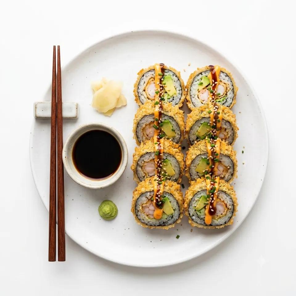 Sushis Crispy Rolls Crevette Avocat