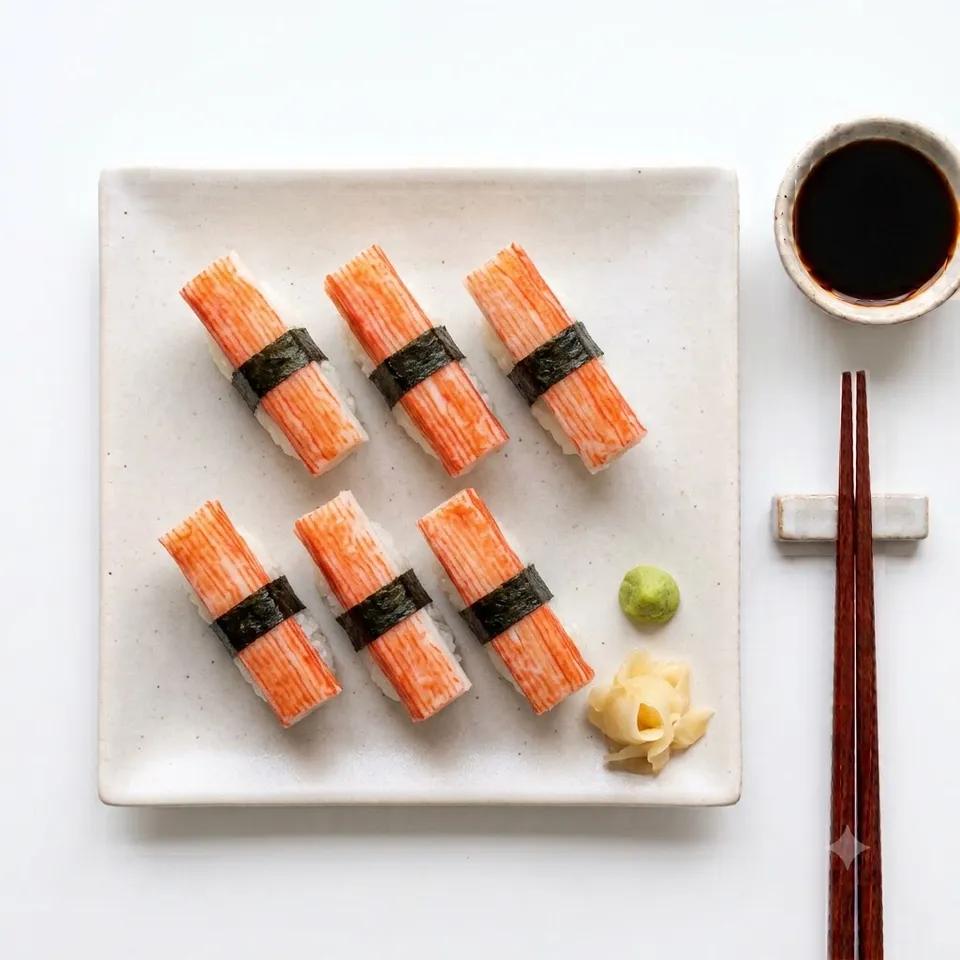 Sushis Nigiri  Surimi