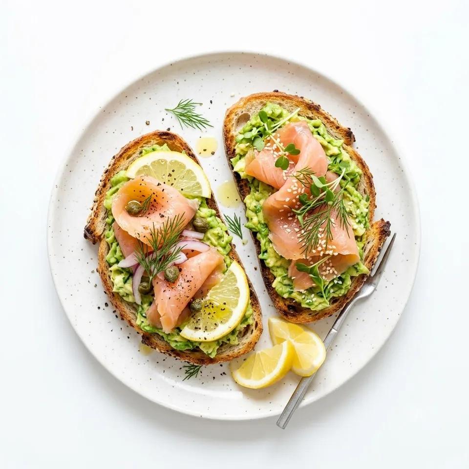 Bruschetta Saumon Avocat