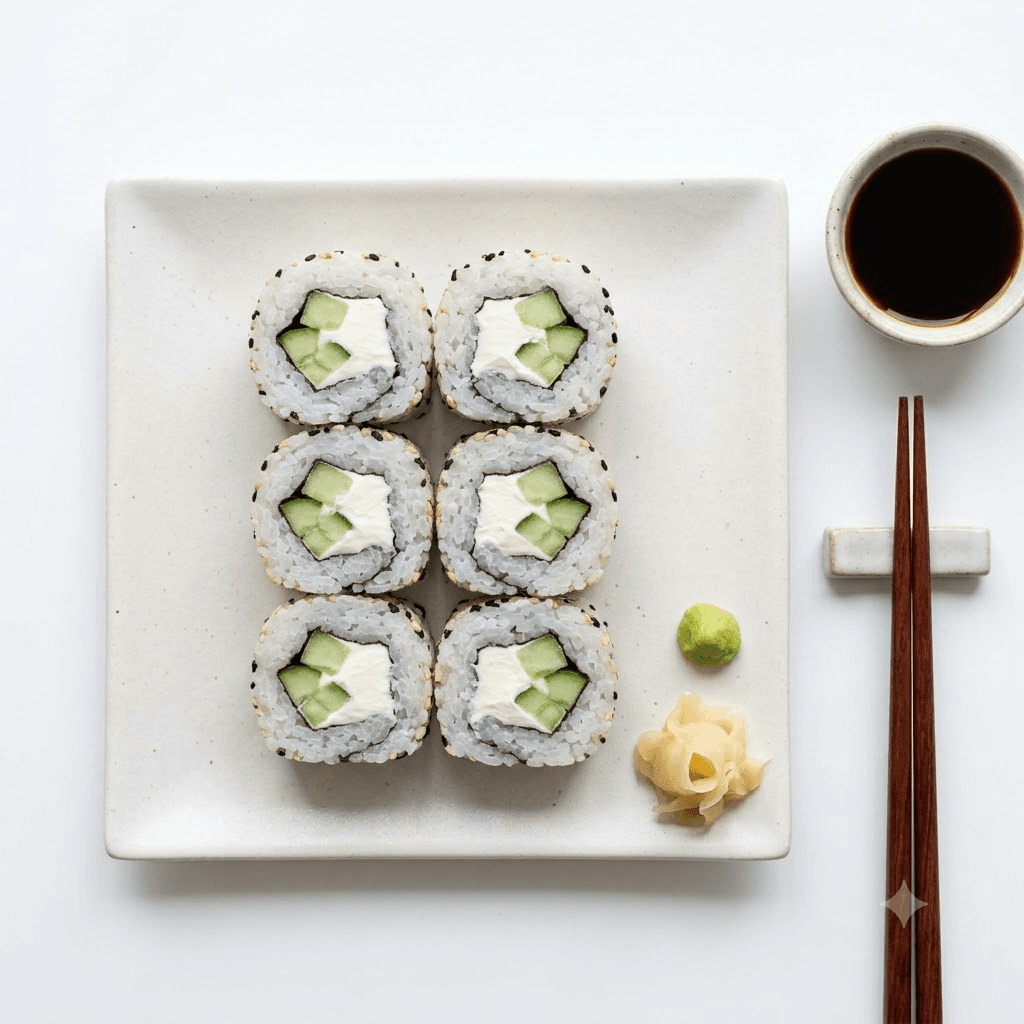 Sushis Maki Fromage Concombre