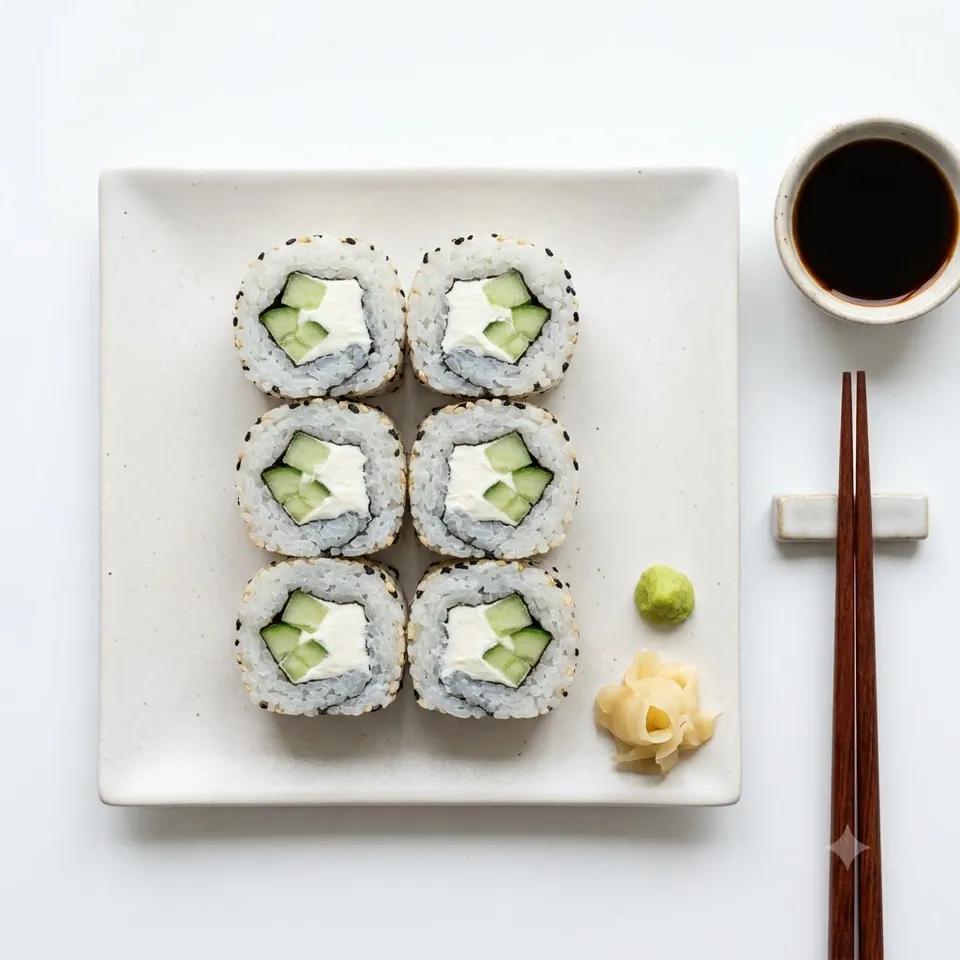 Sushis Maki Fromage Concombre