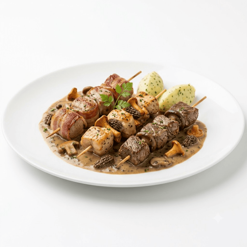Trio De Brochettes