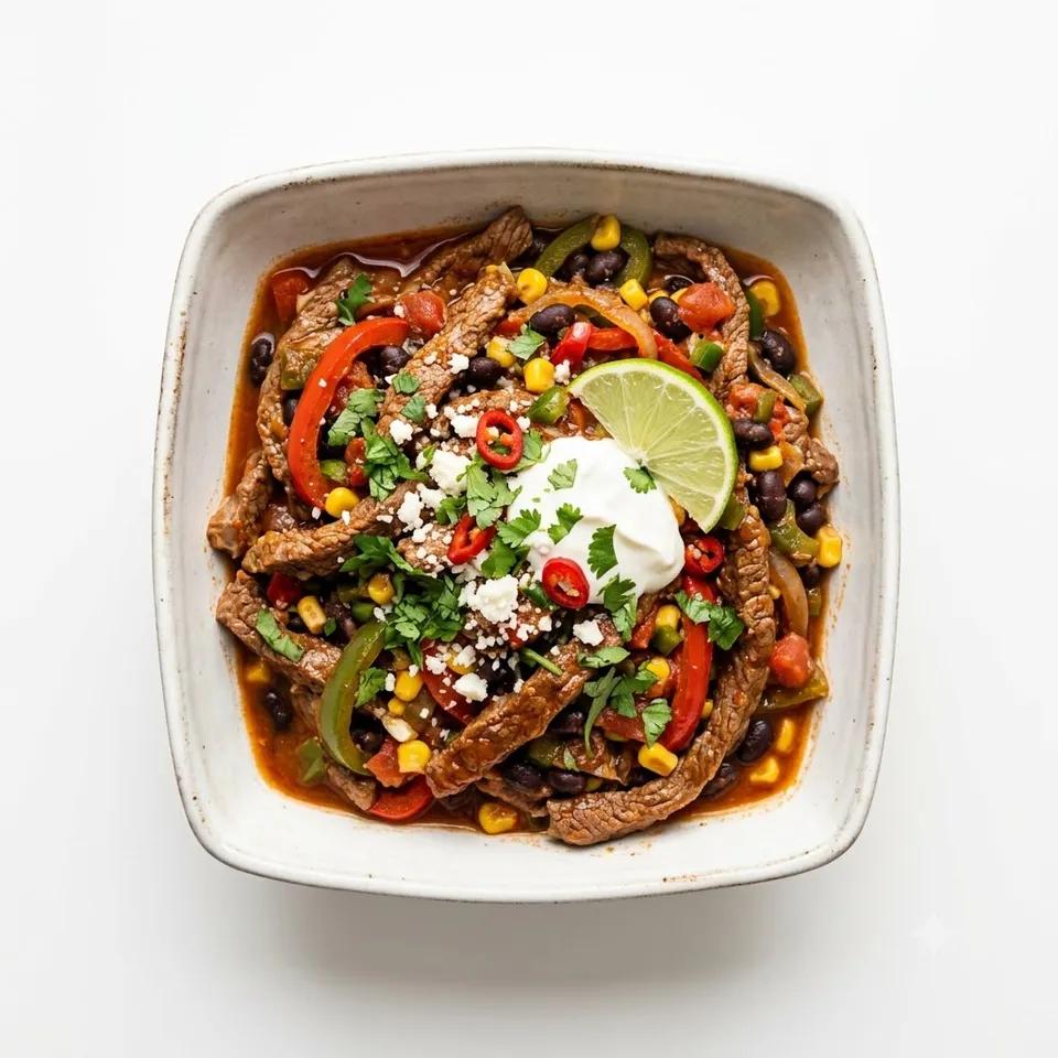 Bœuf Émincé Mexicain