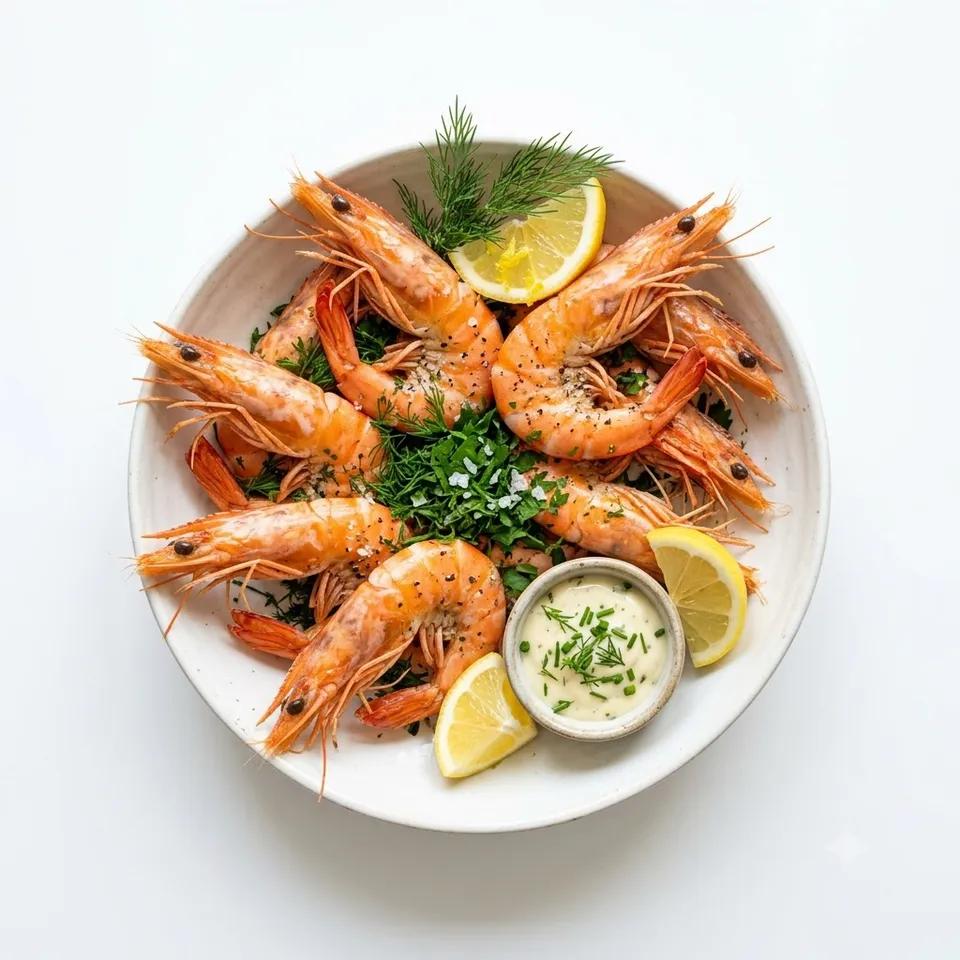 Plat Crevettes Royales