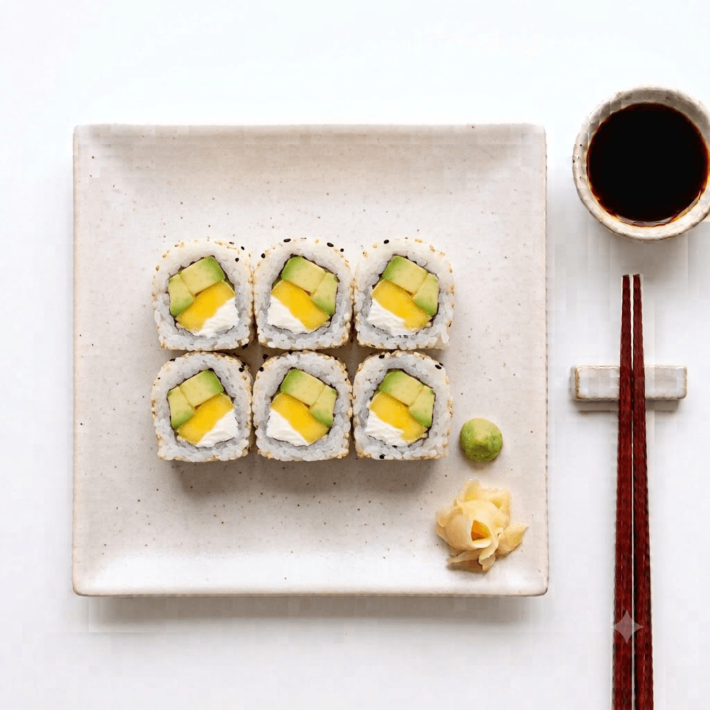 Sweet Sushi Avocat Mangue Fromage