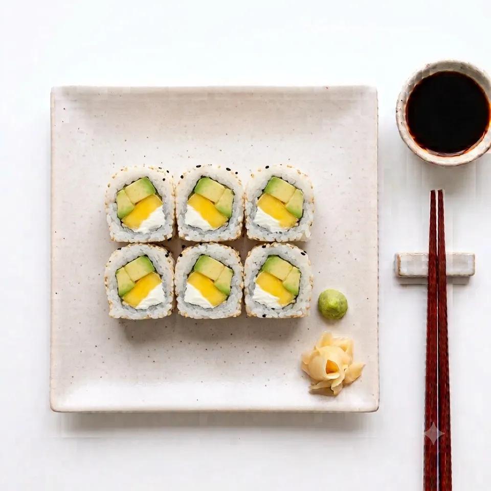 Sweet Sushi Avocat Mangue Fromage