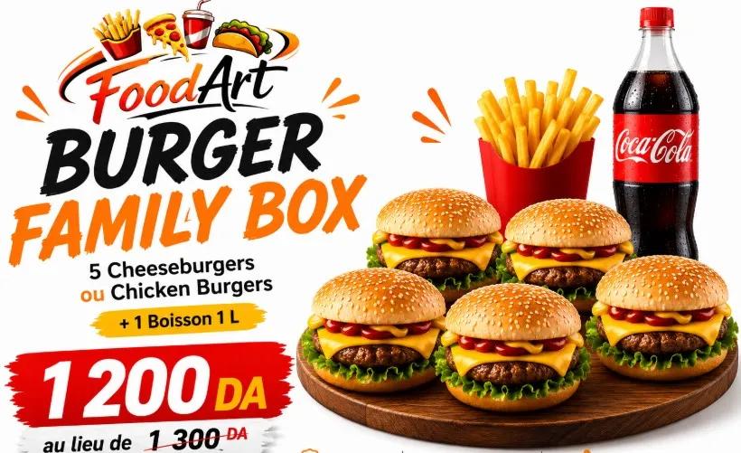 Burger Family Box 🍔👨‍👩‍👧‍👦