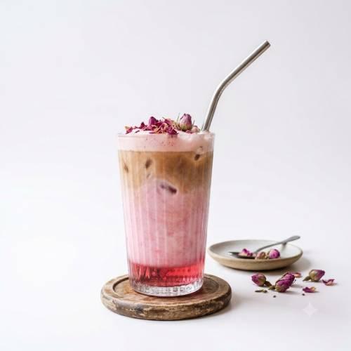 Iced Rose Latte