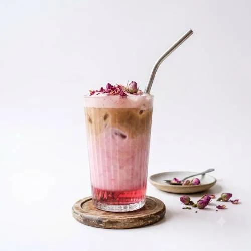 Iced Rose Latte
