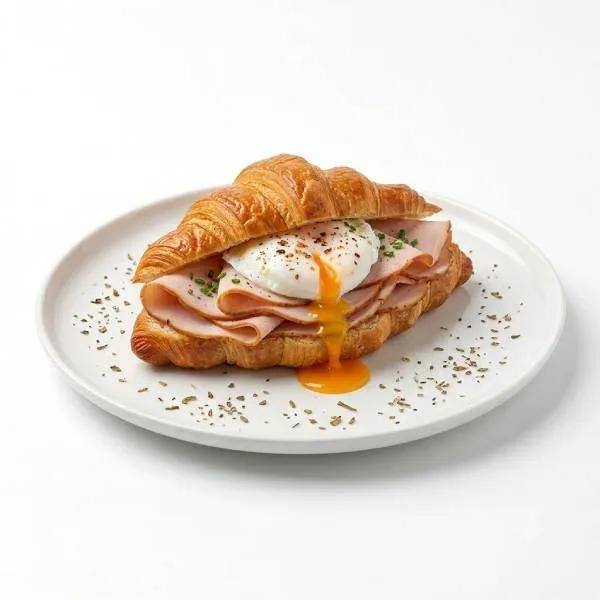 Croissant à la Dinde Fumée