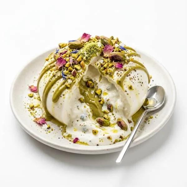 Burrata Cremeuse a la Pistache