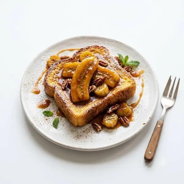 Pain Perdu Banane Caramélisée