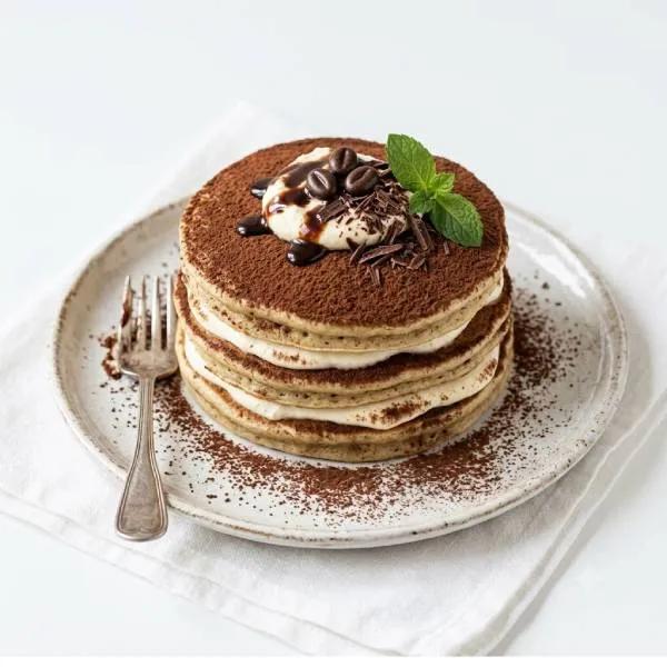 Tiramisu Pancakes