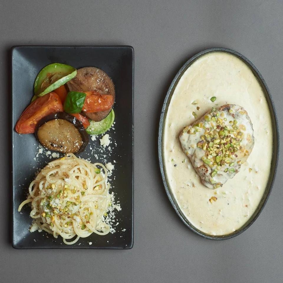 Filetto Di Parmigiano E Pistacchio