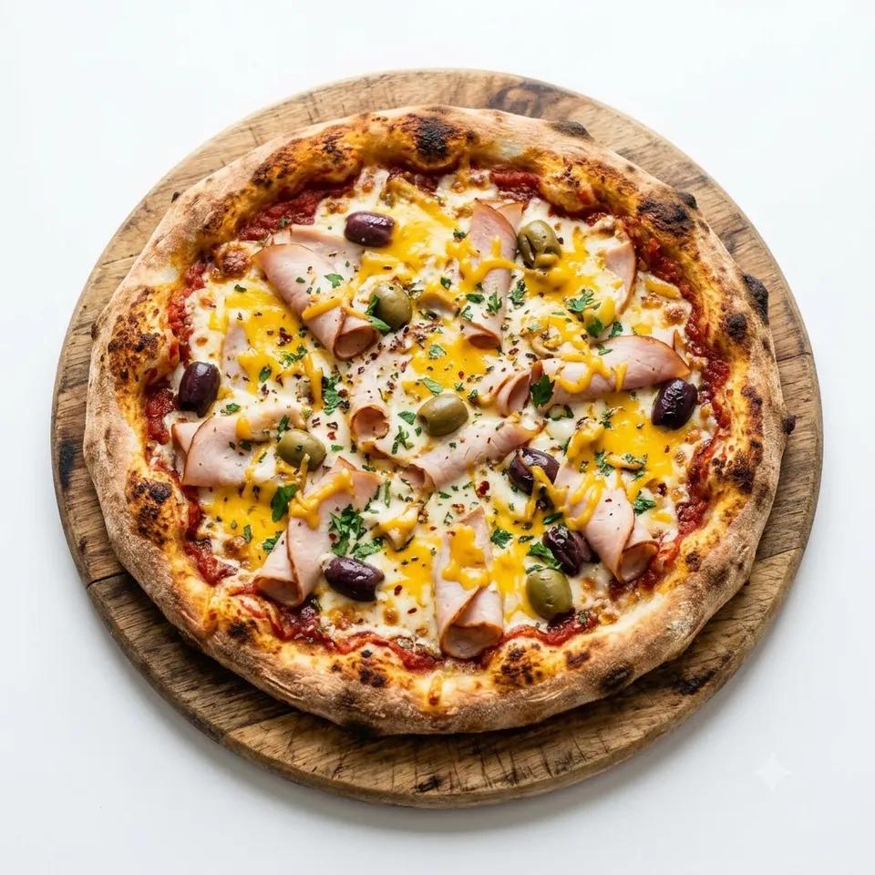 Pizza Dinde fumée