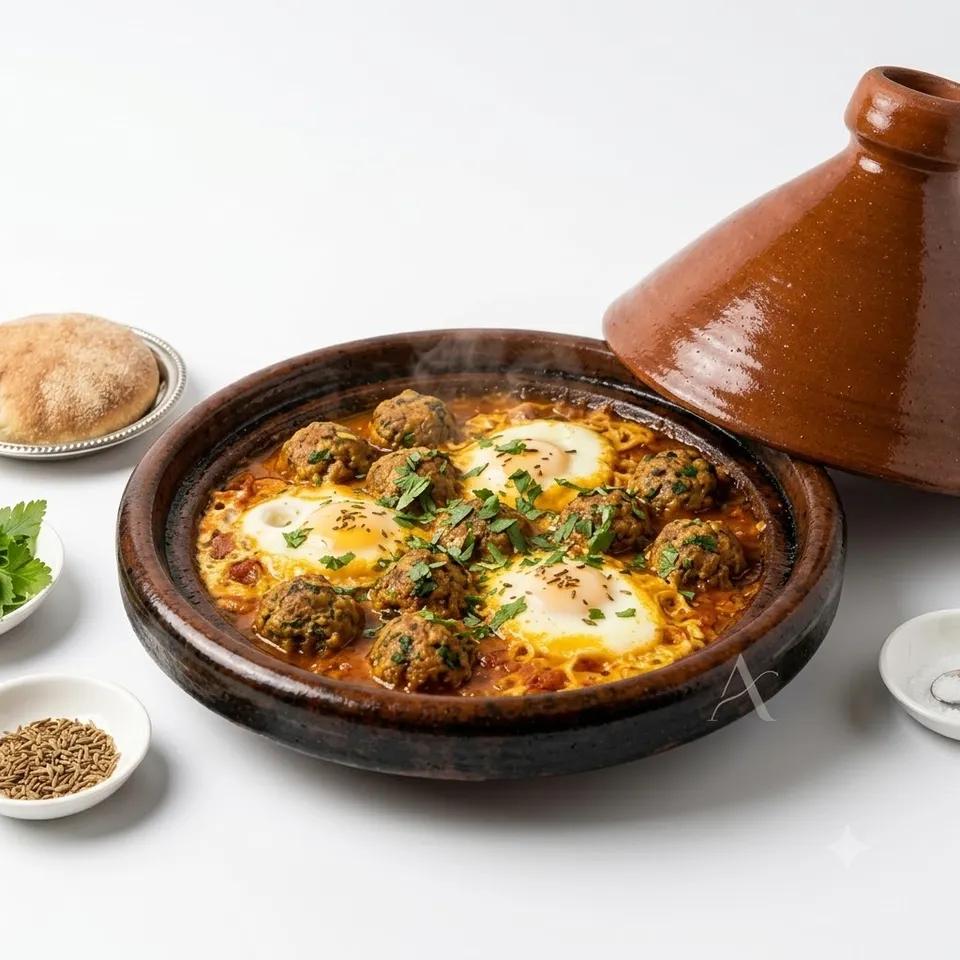Tadjine Kefta aux Oeufs