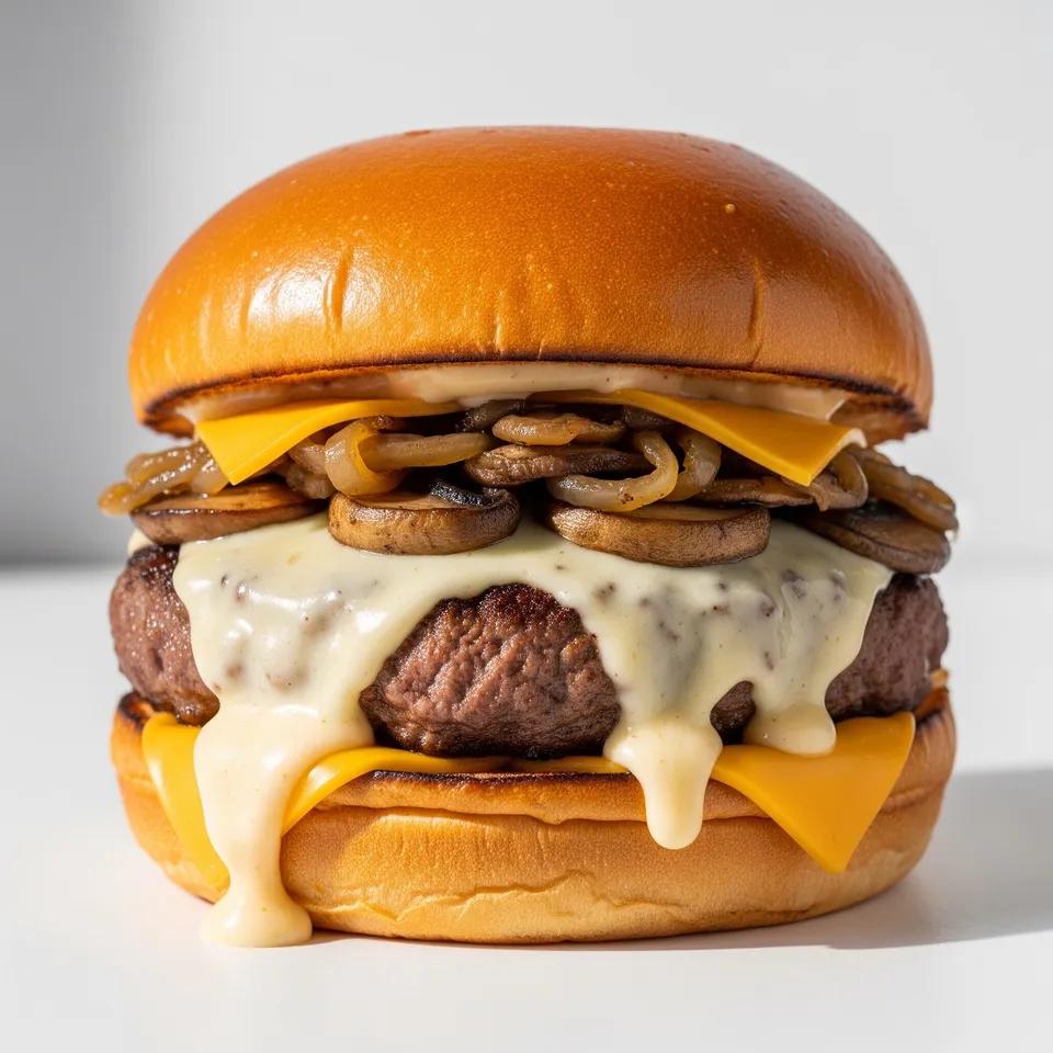 Burger Triple Cheesy