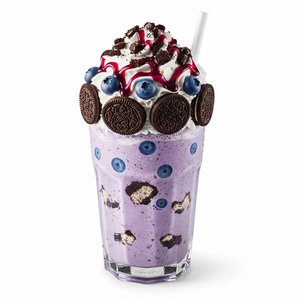 Milkshake Bleu Berry Oreo