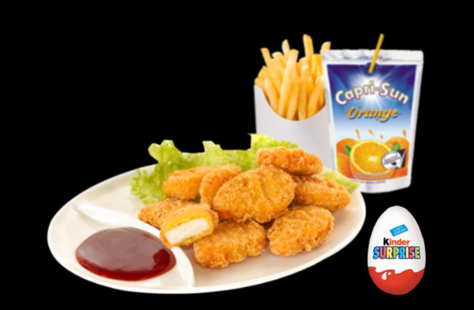 Nuggets + Frites + Jus + Surprise