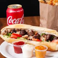 Sandwich Viande Hachée+Boisson+Frites