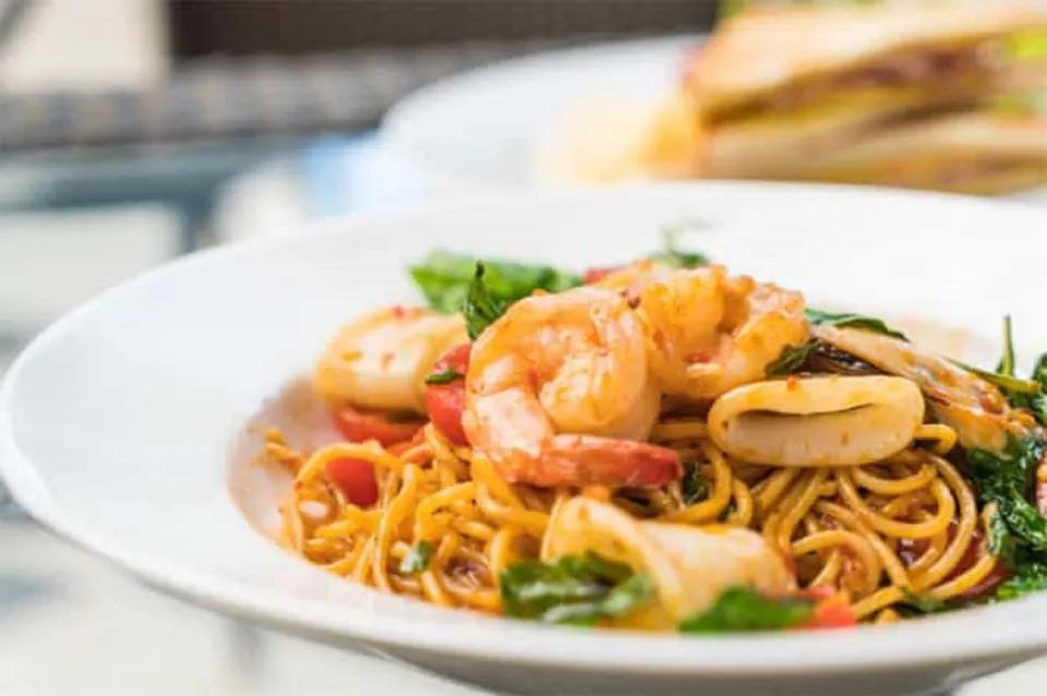 Pâtes Aux Fruits De Mer