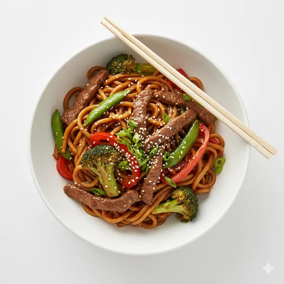 Wok Nouilles Bœuf