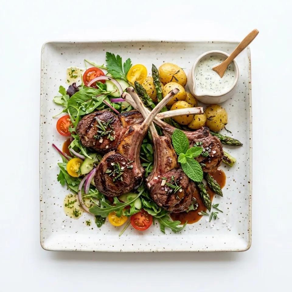 Plat Côtelette D'Agneau
