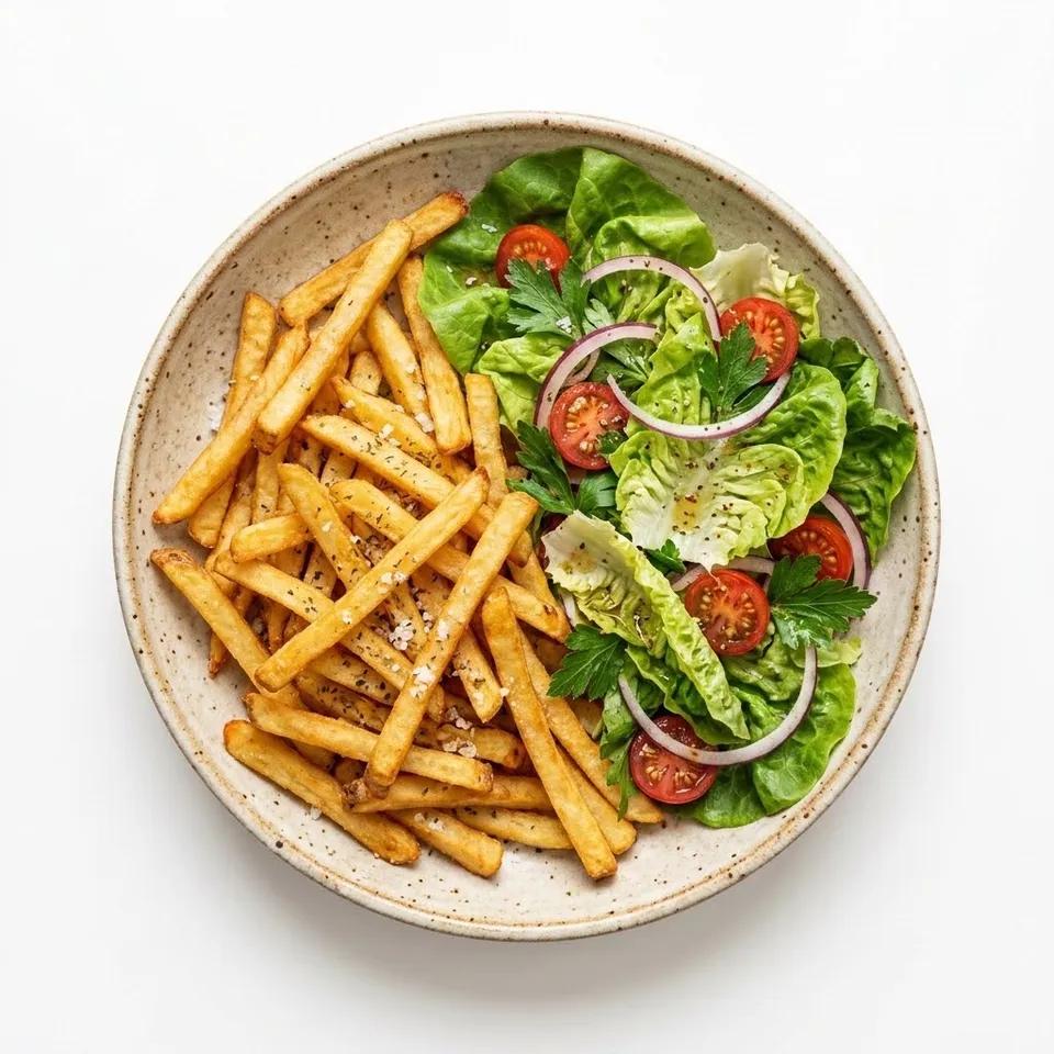 Plat Frites Salade