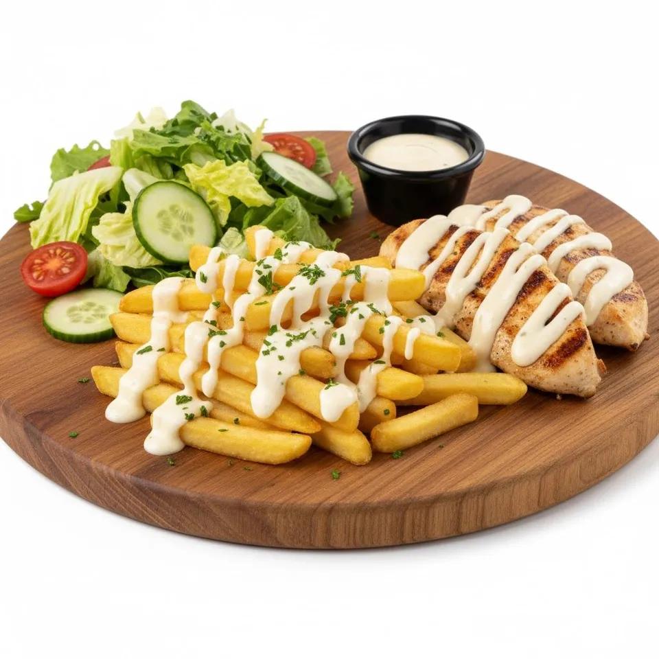 Plat Varié Avec Escalope